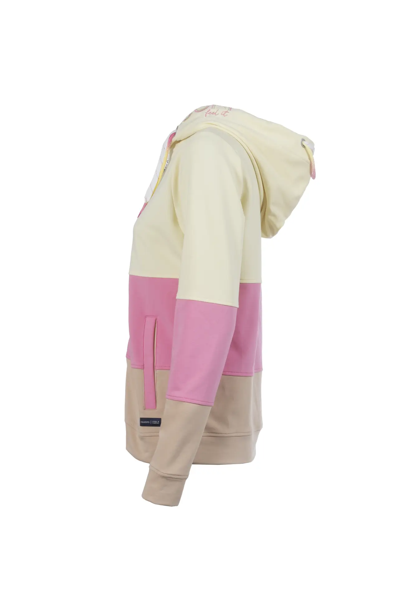 Sequesto Colour Block Zip Hoodie - Image 3