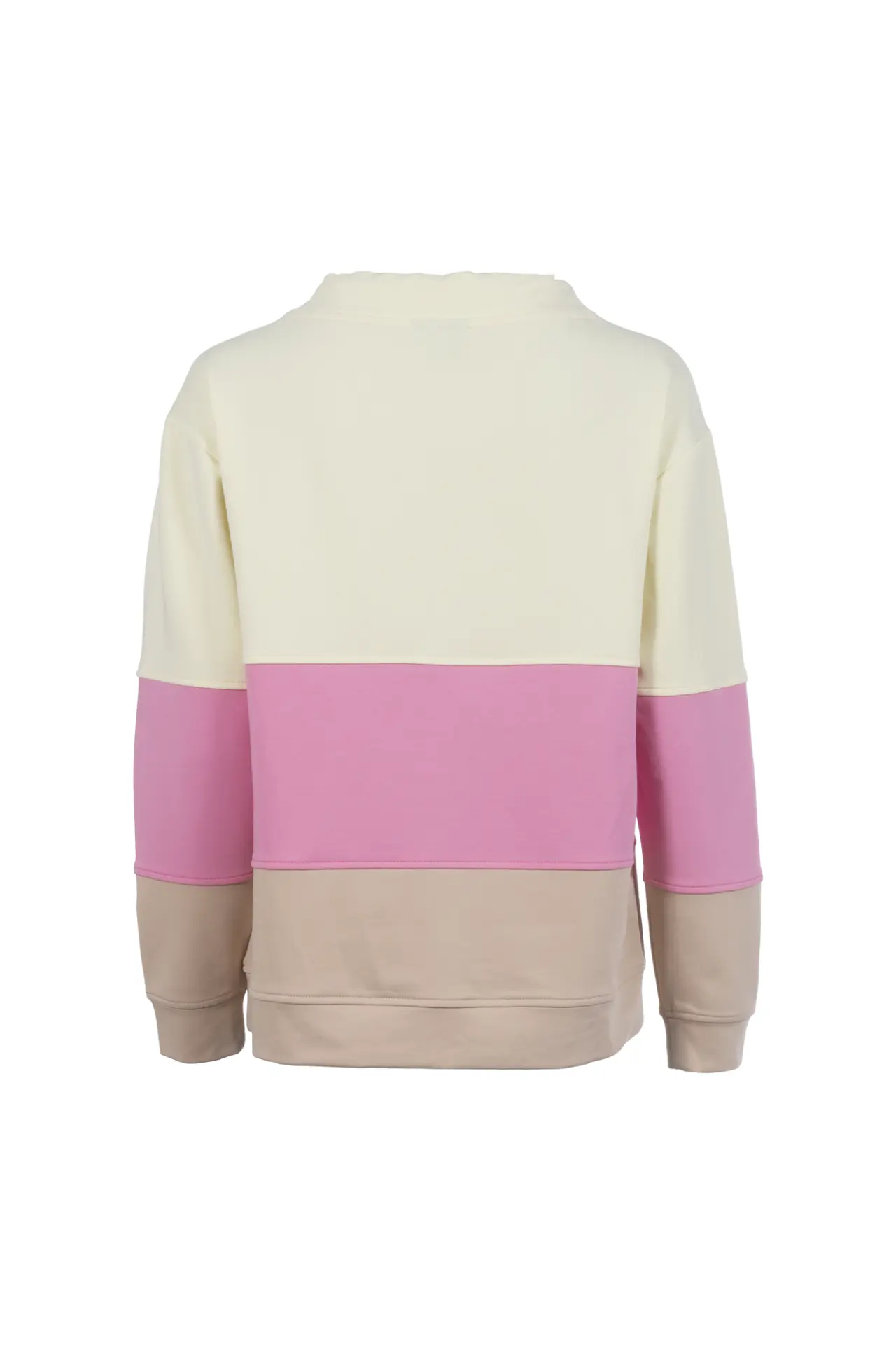 Sequesto Lightweight sweatshirt fabric, full-length sleeves, round neck with drawstring - Image 4