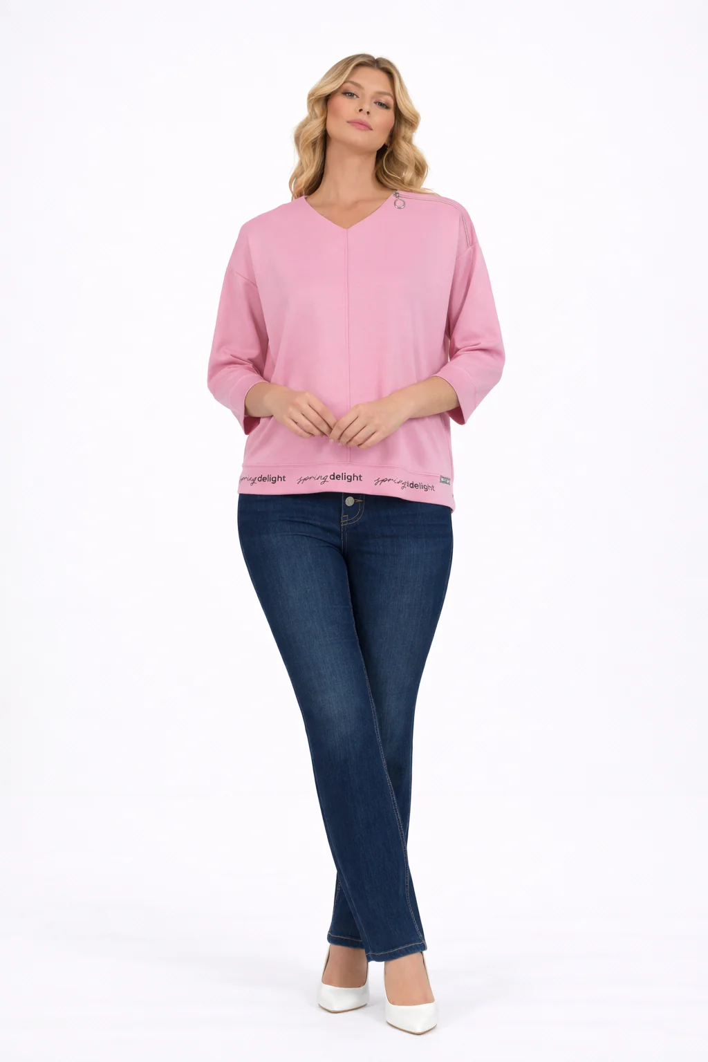 Sequesto Soft Rose “Spring Delight” Sweatshirt