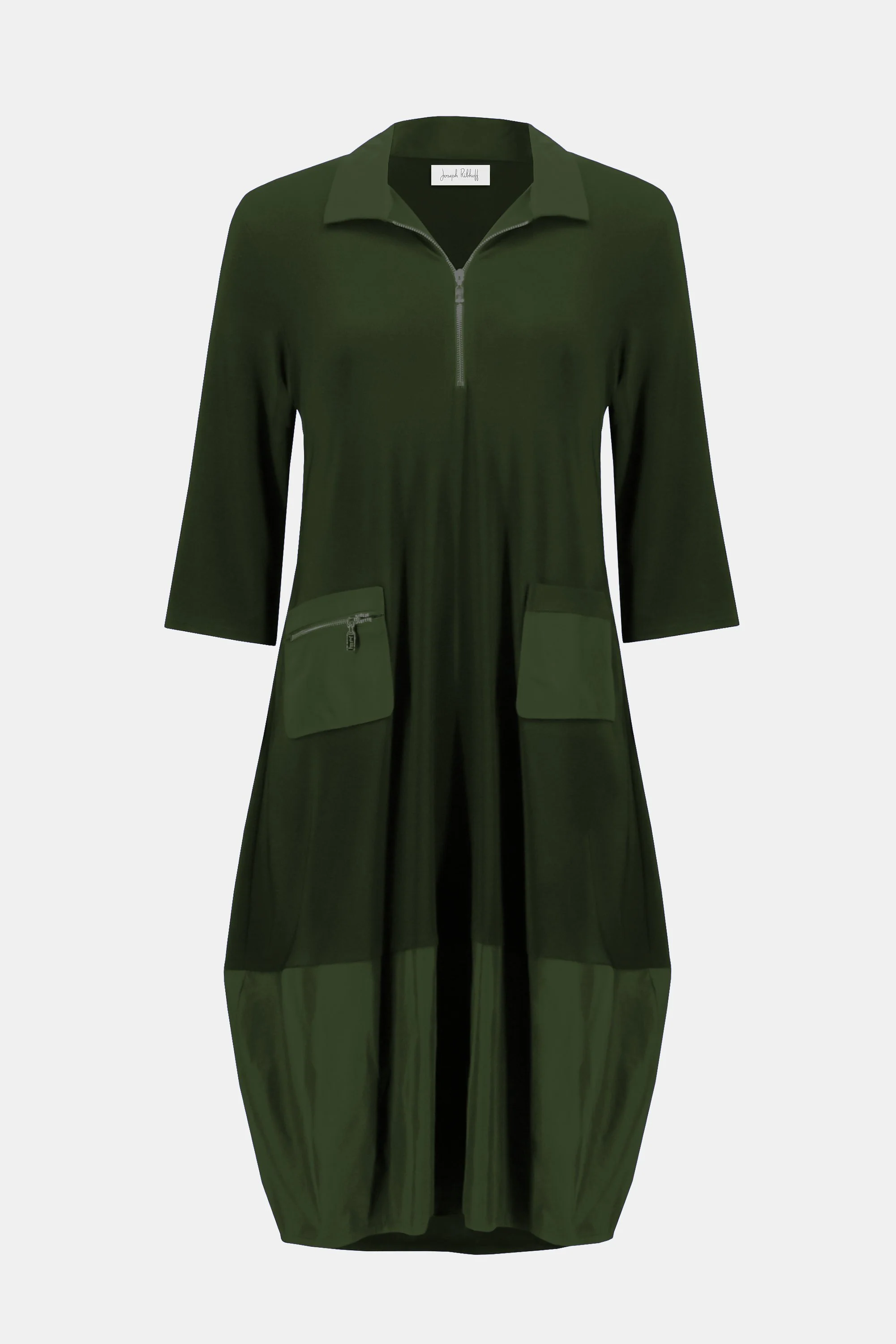 Silky Knit & Memory Cocoon Dress
253066 avocado - Image 2