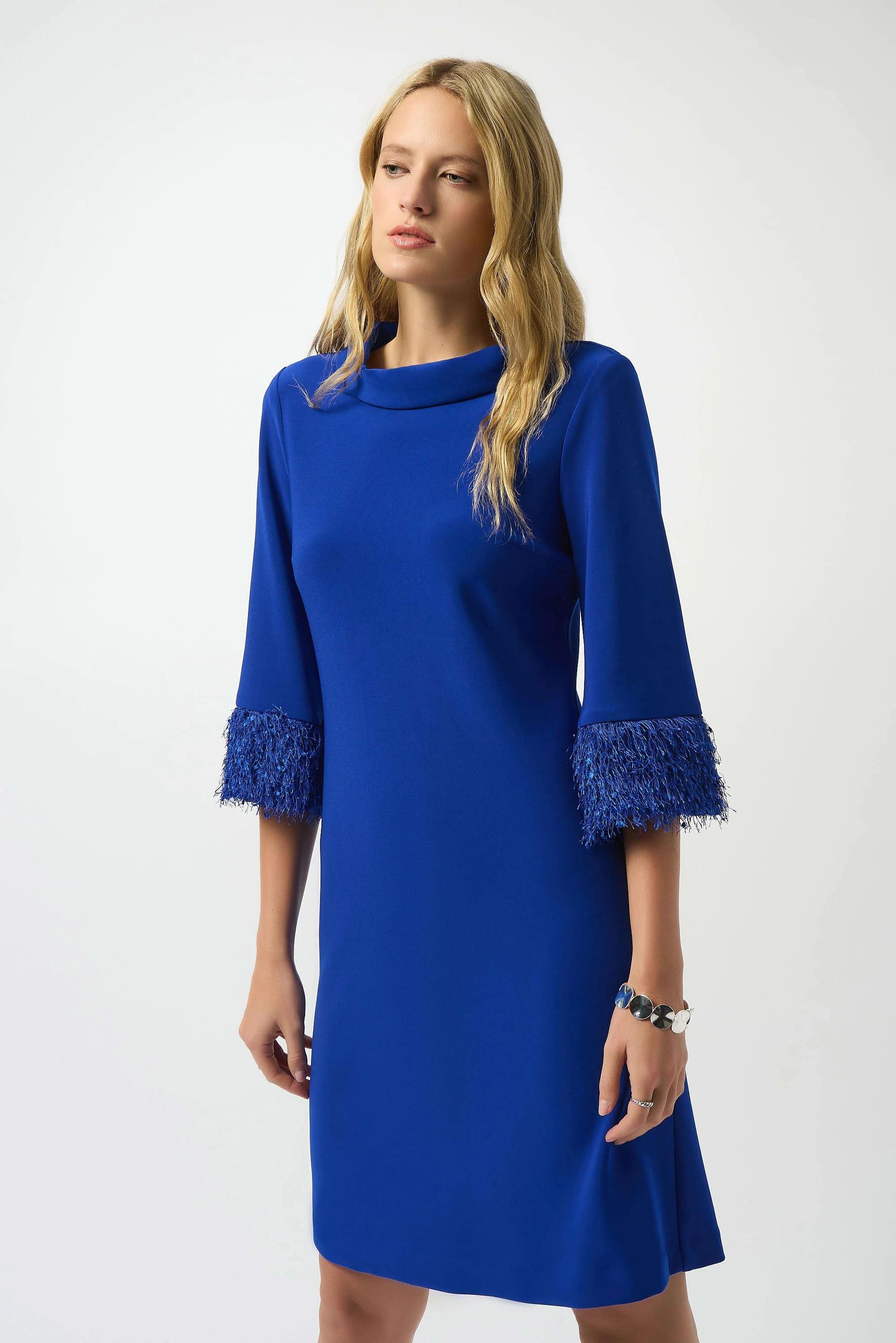 Silky Knit & Novelty A-Line Dress
253054 - Image 3
