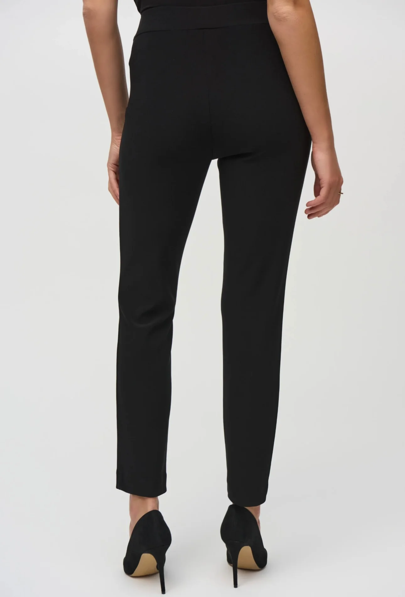 Silky Knit Slim Fit Pull-On Pants - Image 3