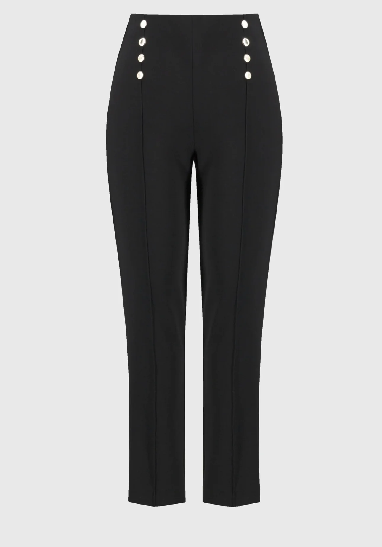 Silky Knit Slim Fit Pull-On Pants - Image 4