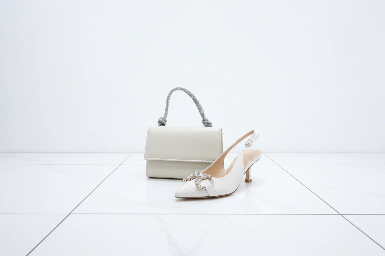 Sorento Cottonwood cream dimond heel - Image 3