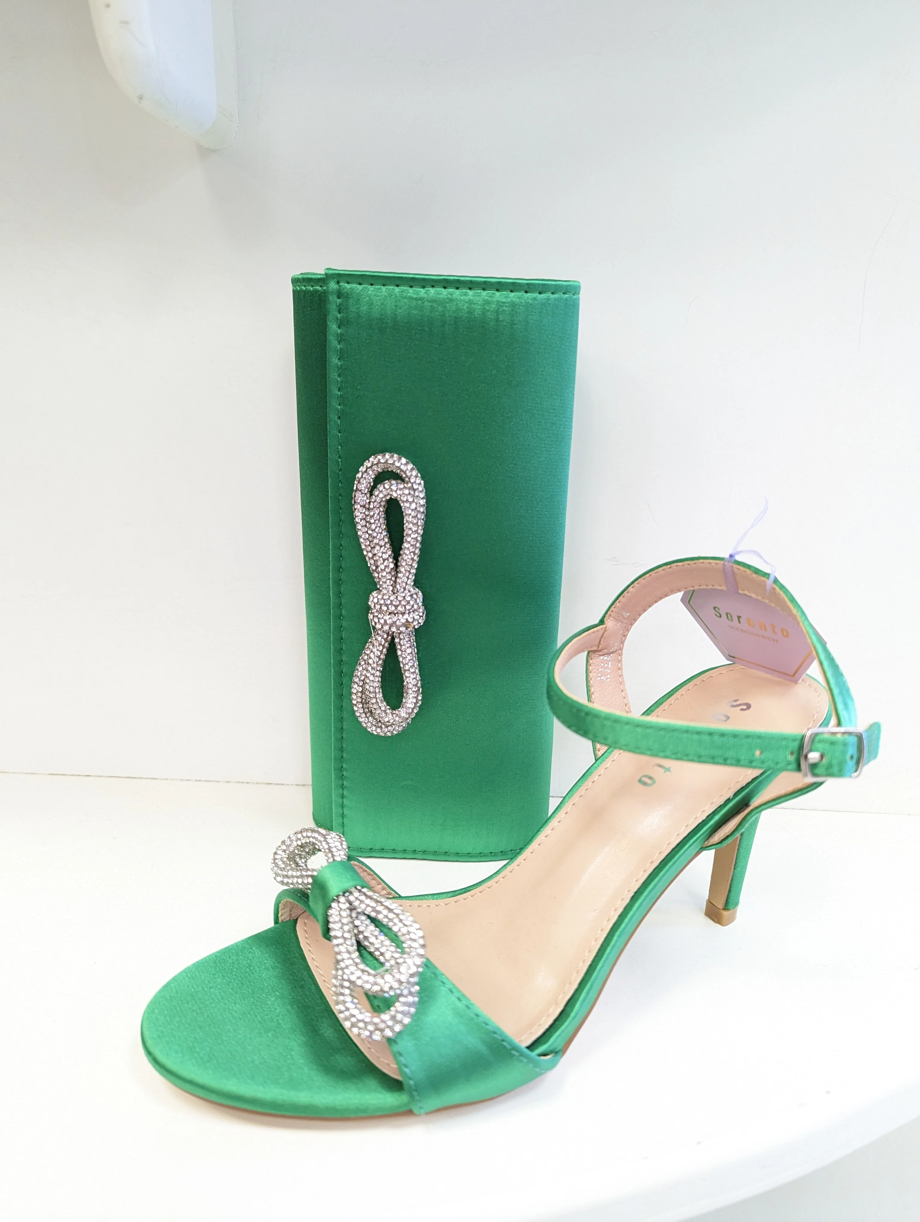 Sorento green sandal - Image 4