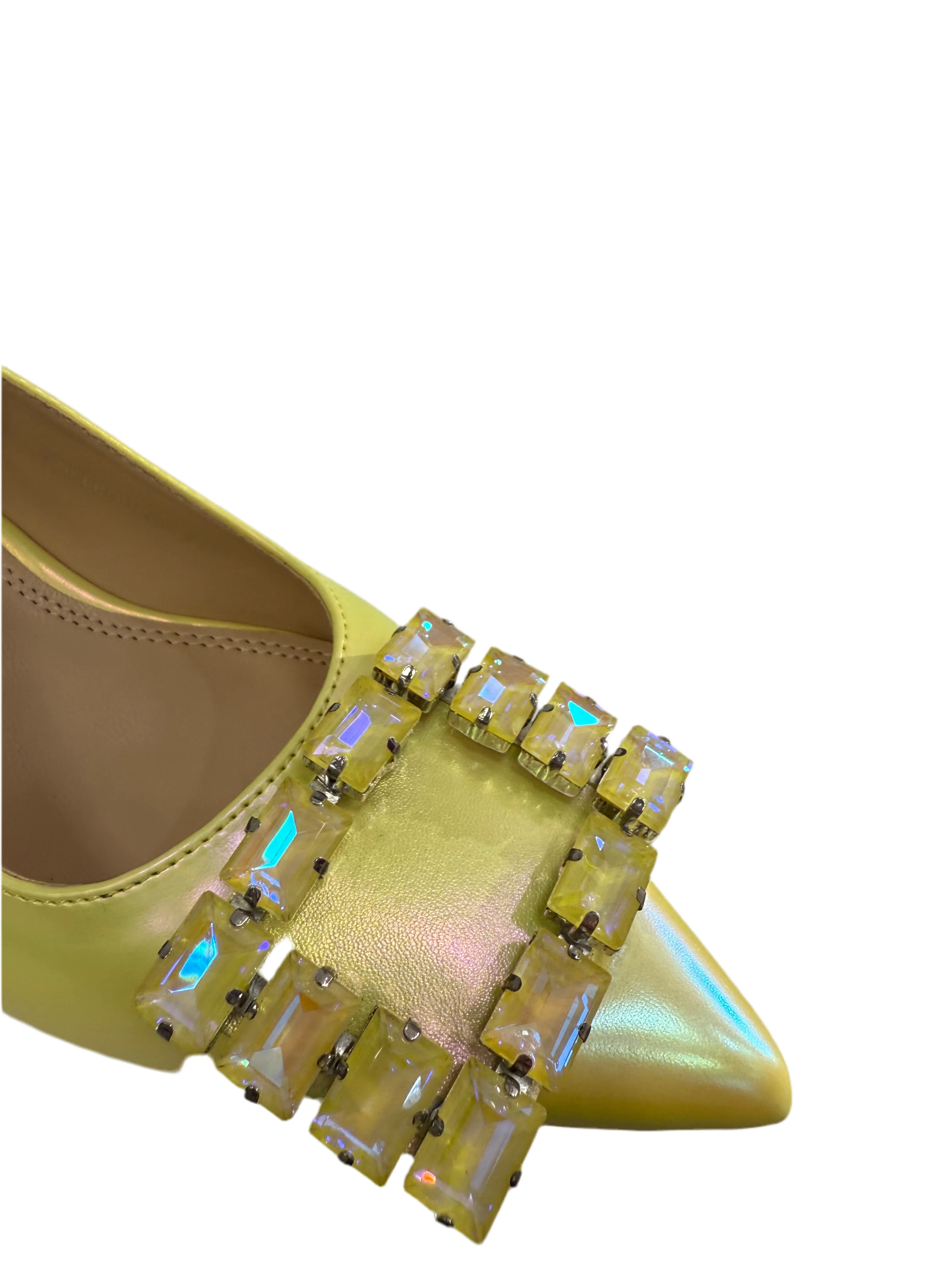 Sorento yellow slingback - Image 2