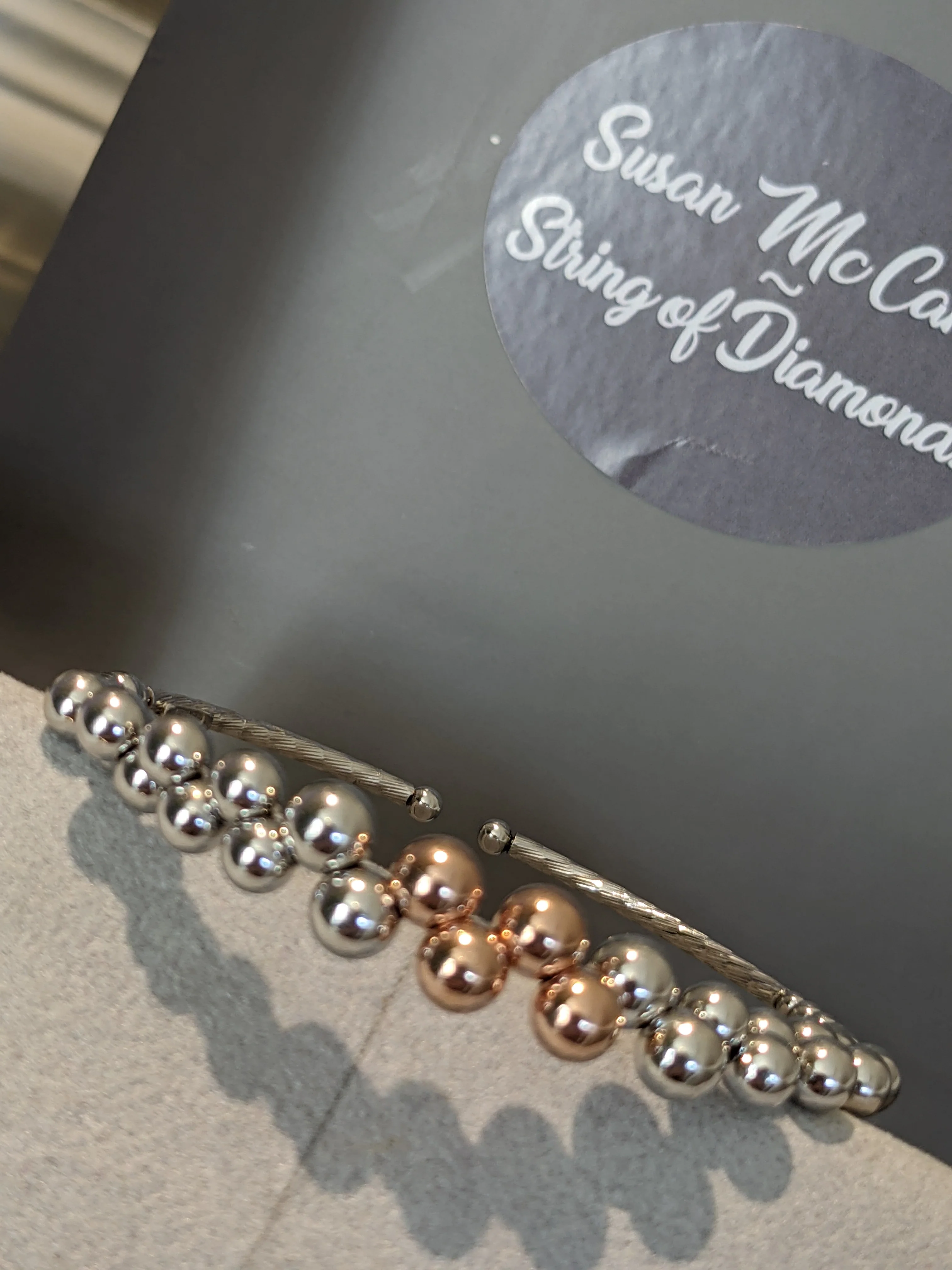 Sterling silver susan mc cann bracelet - Image 6
