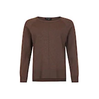 Sunday 6417 Soft Knit Jumper – Brown - Image 4