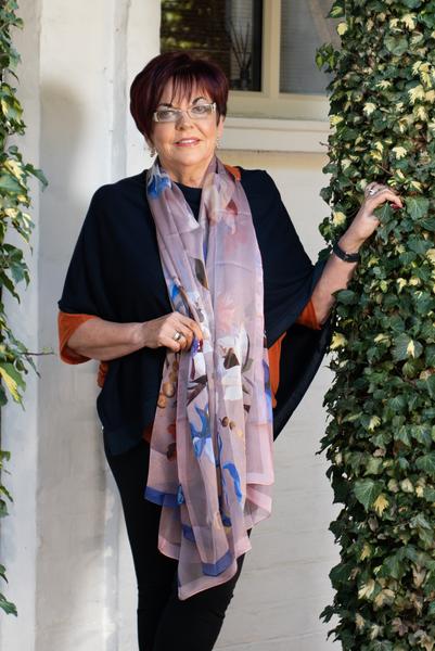 Susan mc cann soft blush scarf - Image 3