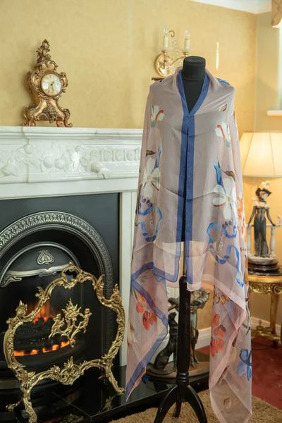 Susan mc cann soft blush scarf - Image 5