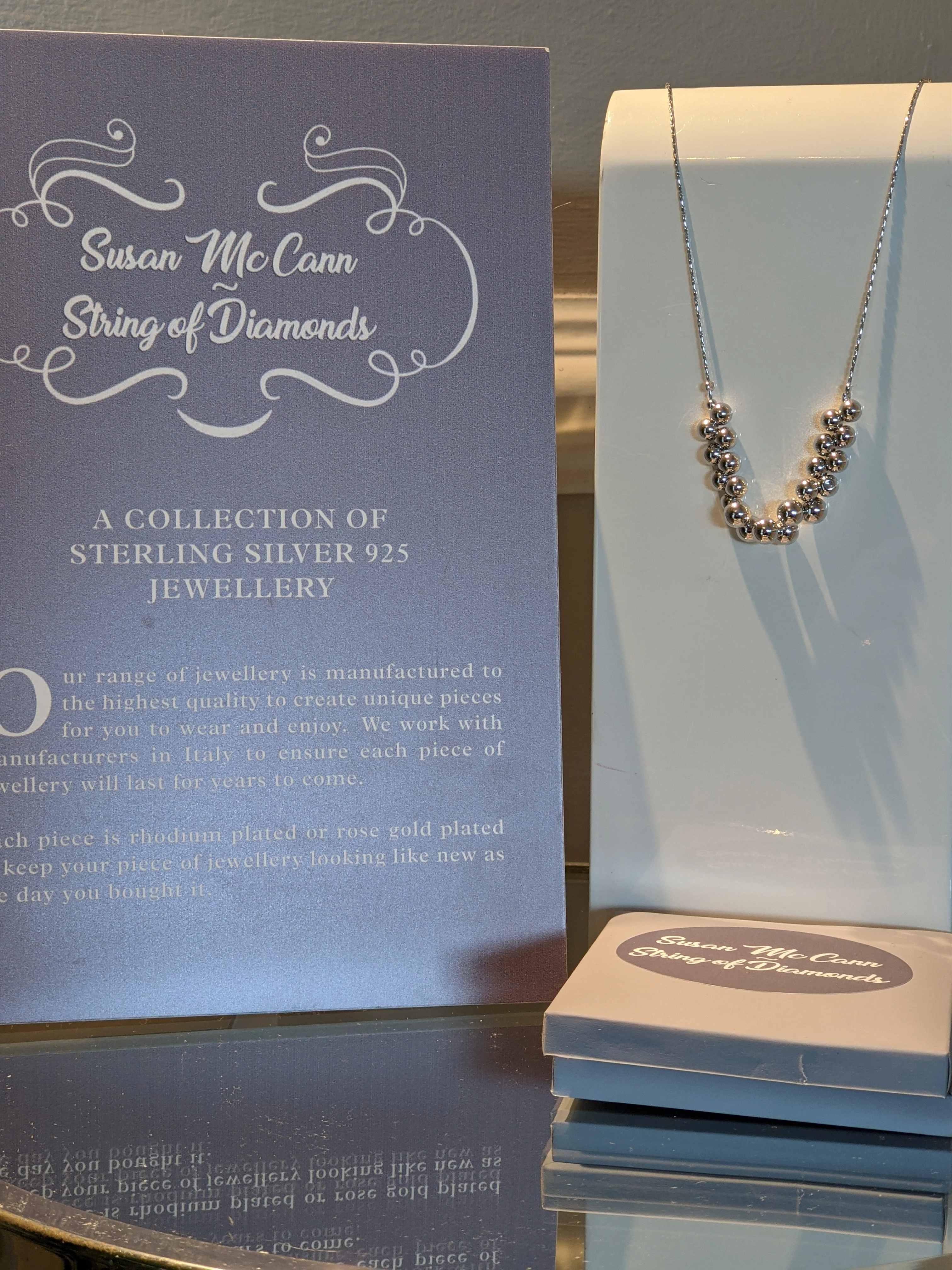 Susan mc cann sterling silver necklace - Image 4