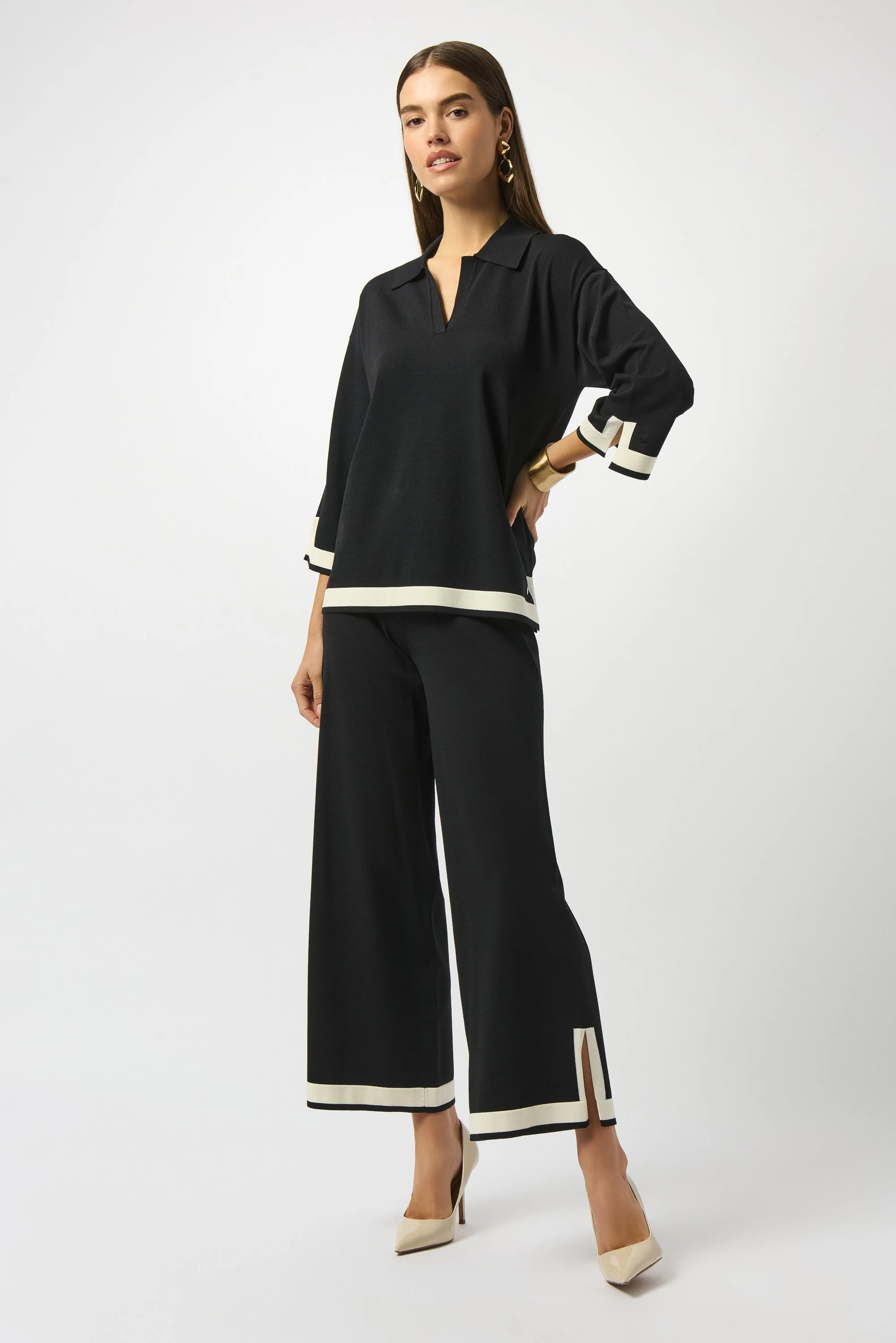 Sweater Knit Colour Block Top
253909 - Image 5