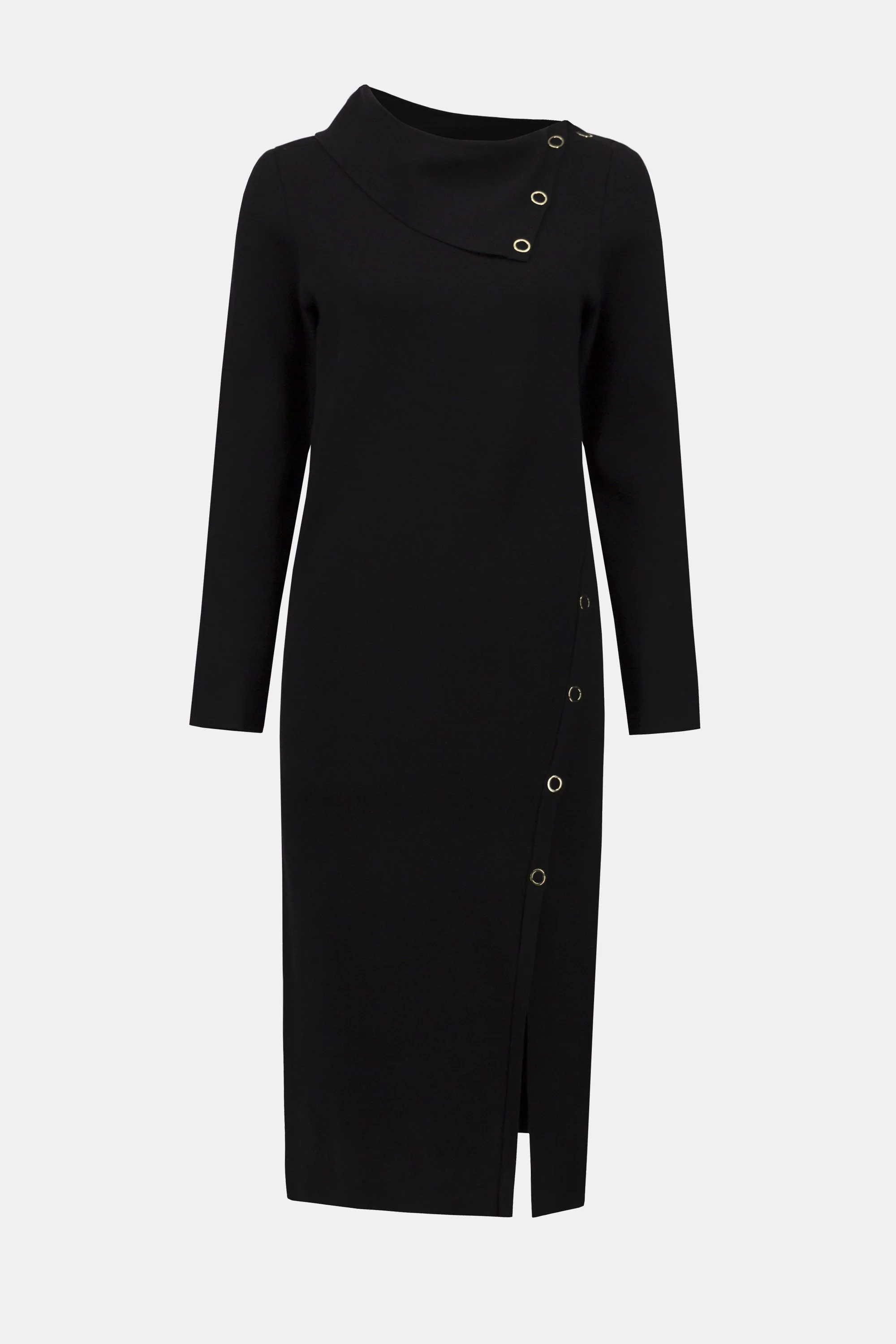 Sweater Knit Sheath Dress with Eyelet Detail
254957 - Image 4