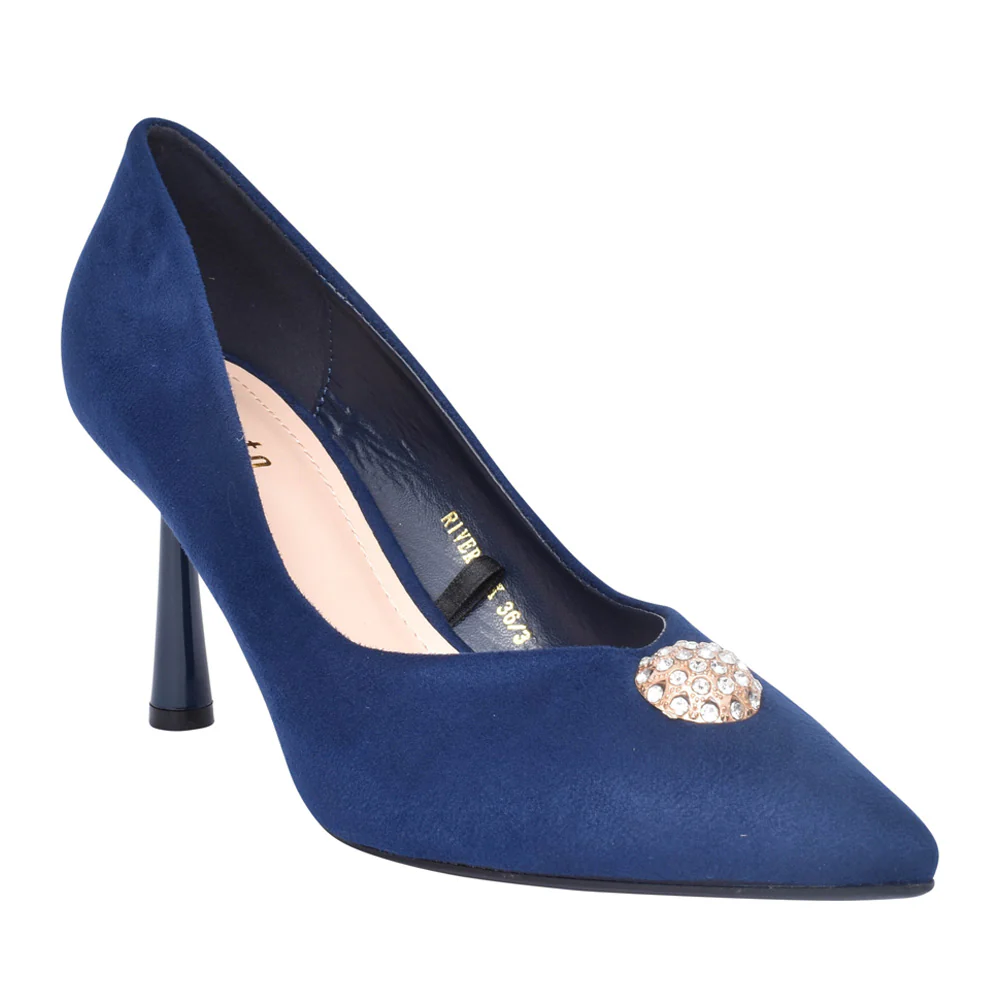 Sylvia navy shoe9 - Image 3