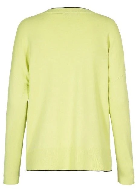 TUZZI 411.057 Diva state of mind- Lime jumper - Image 7