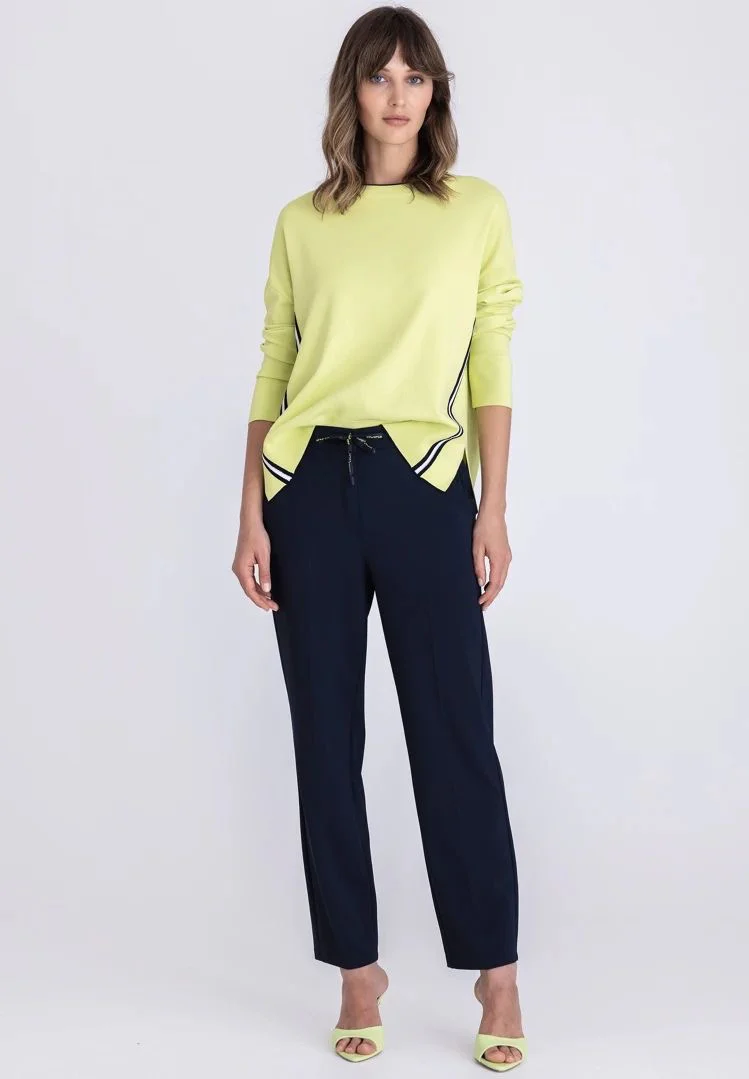 TUZZI 411.057 Diva state of mind- Lime jumper - Image 8