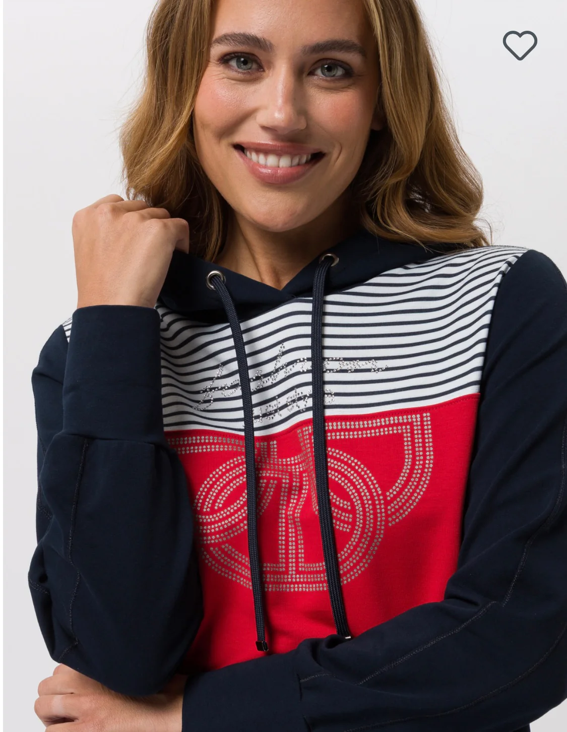 Tuzzi Colour Block Hoodie Dress - Image 2