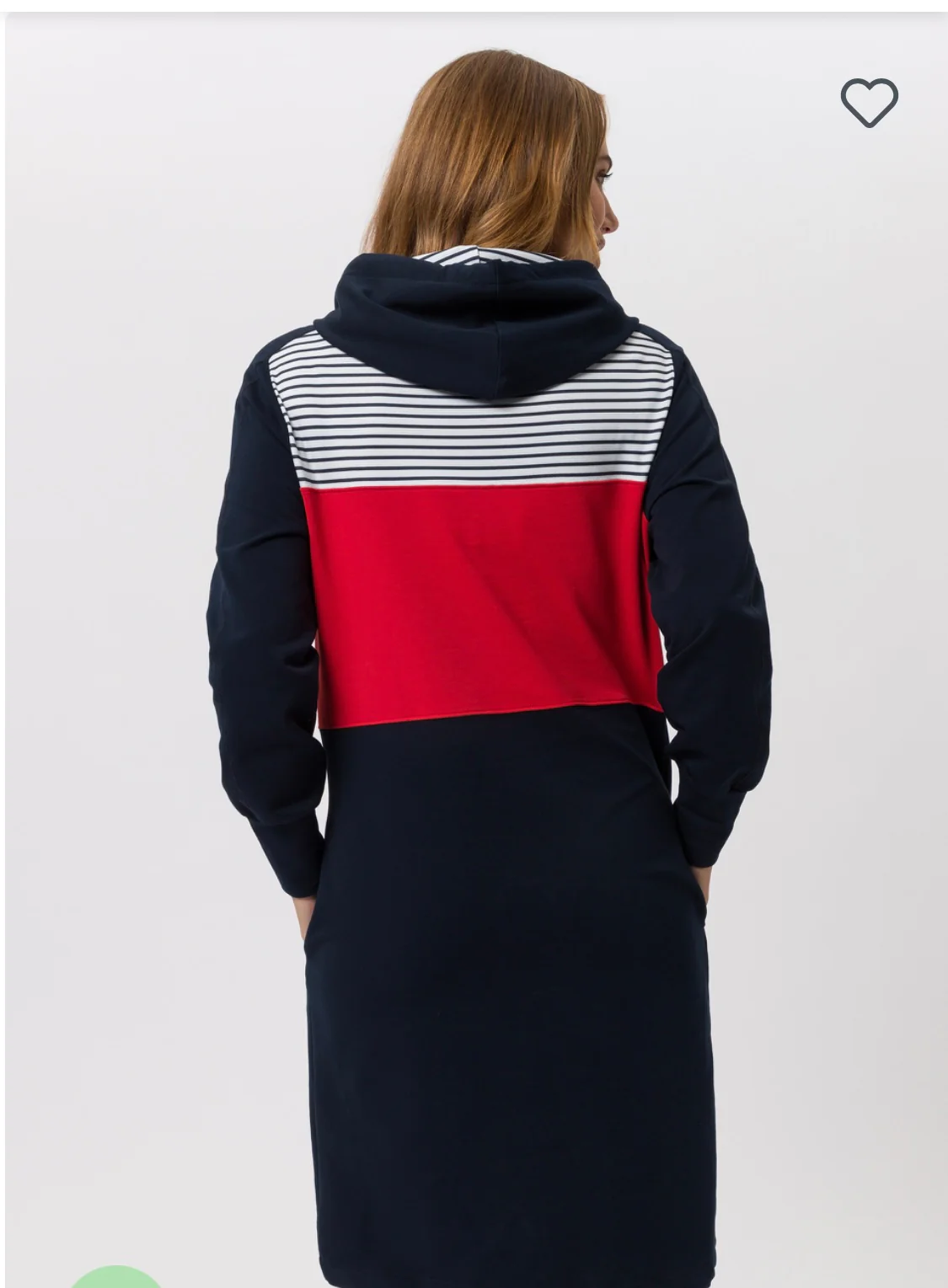 Tuzzi Colour Block Hoodie Dress - Image 3