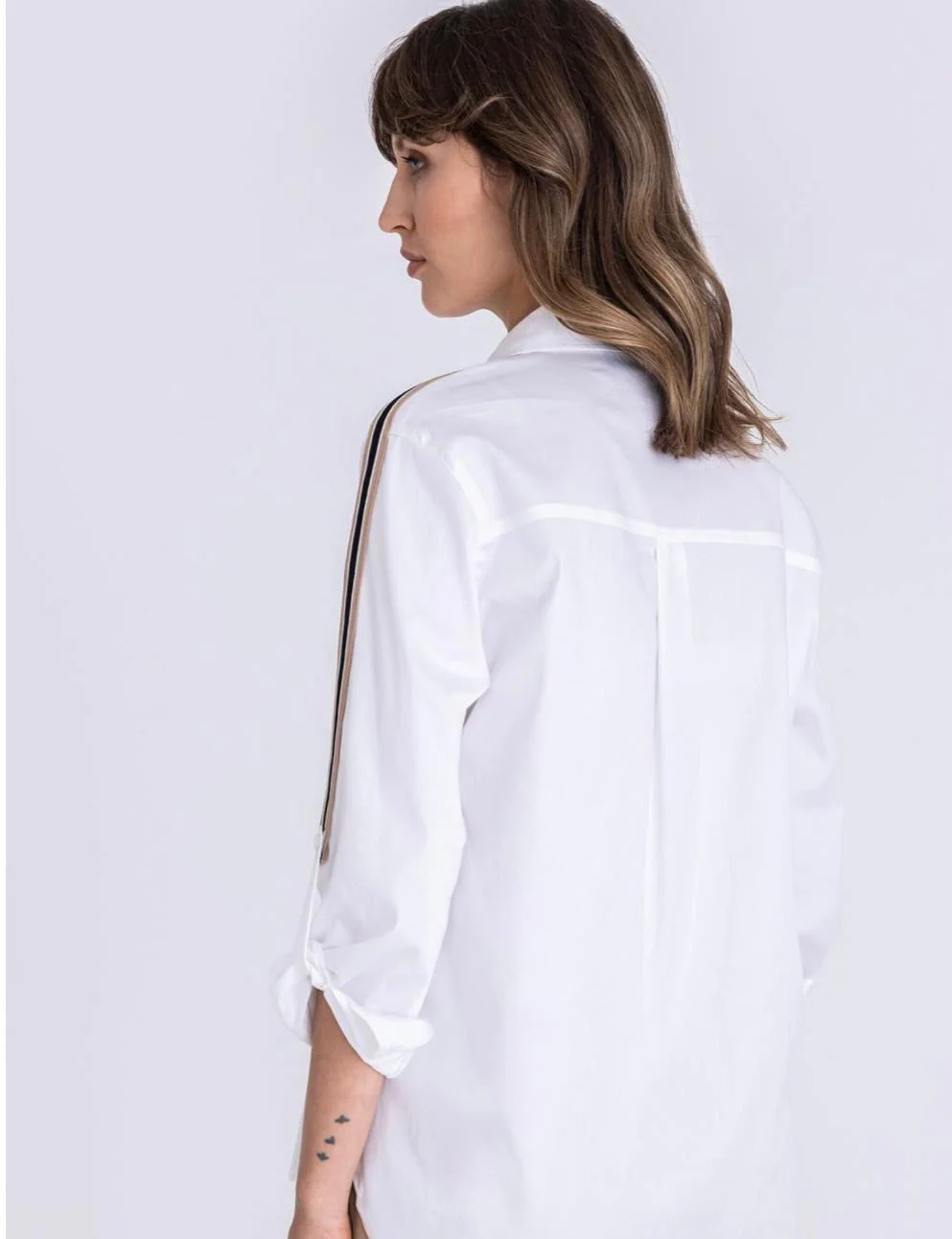 TUZZI Golden Oasis 445.155 soft cream shirt - Image 3