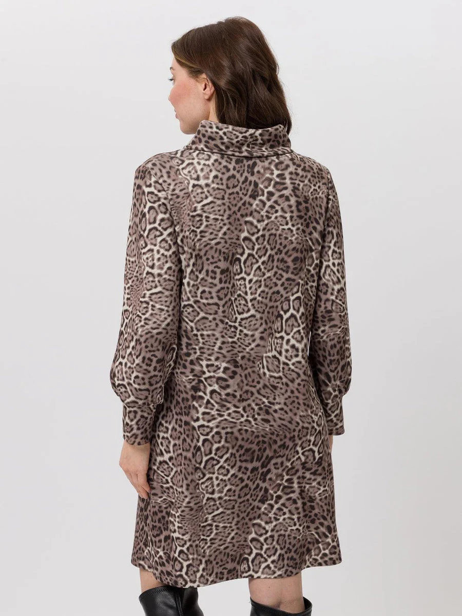 TUZZI leopard print tunic dress - Image 5