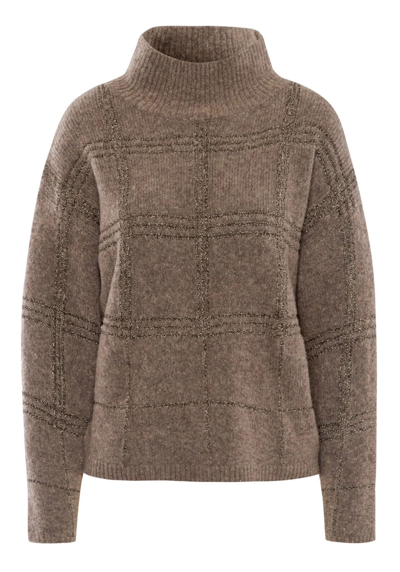 TUZZI plaid knit jumper - Image 7