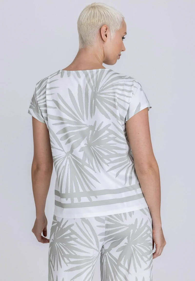 Tuzzi Print T-Shirt – Soft Sage & Ivory - Image 3