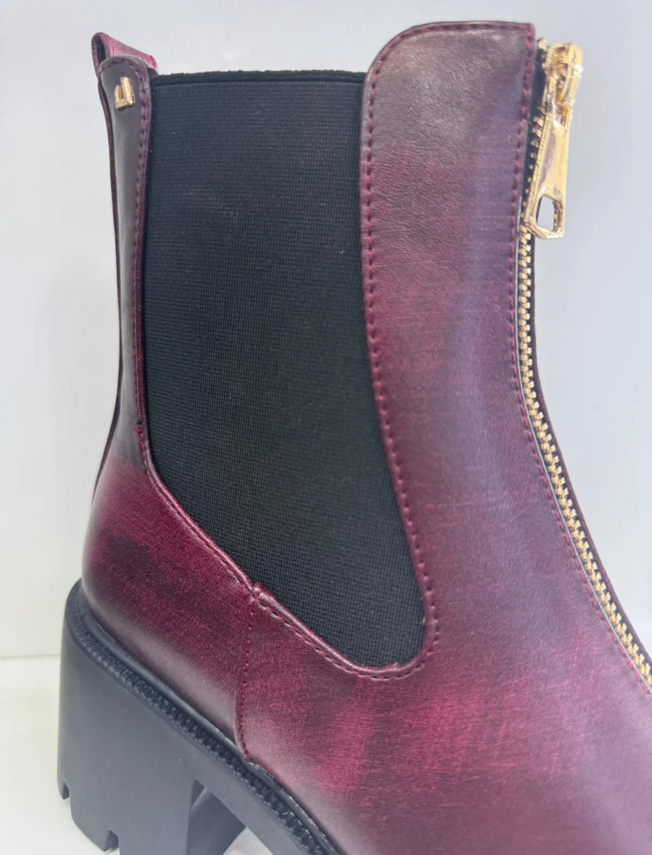 UNA HEALY IM SORRY BAKED CHERRY boots - Image 3
