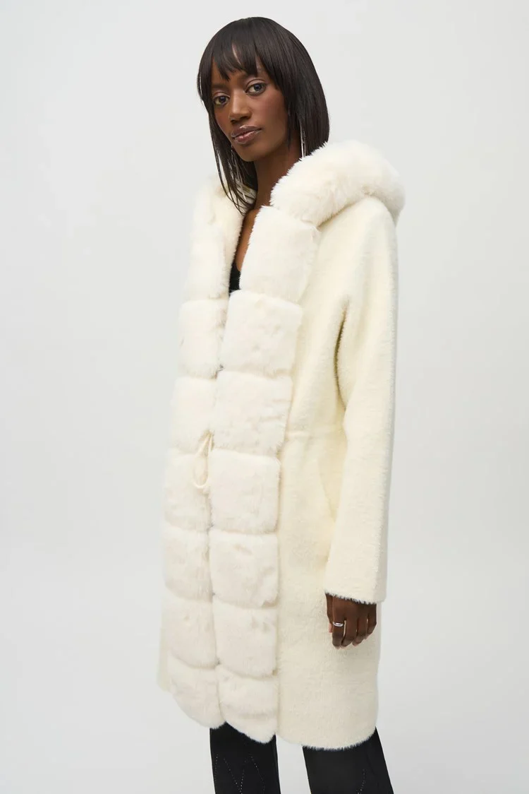 244929 Joseph Ribkoff vanilla coat - Image 2