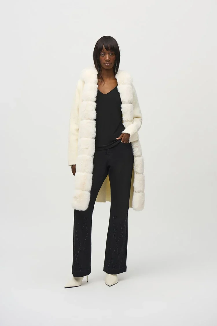 244929 Joseph Ribkoff vanilla coat - Image 5