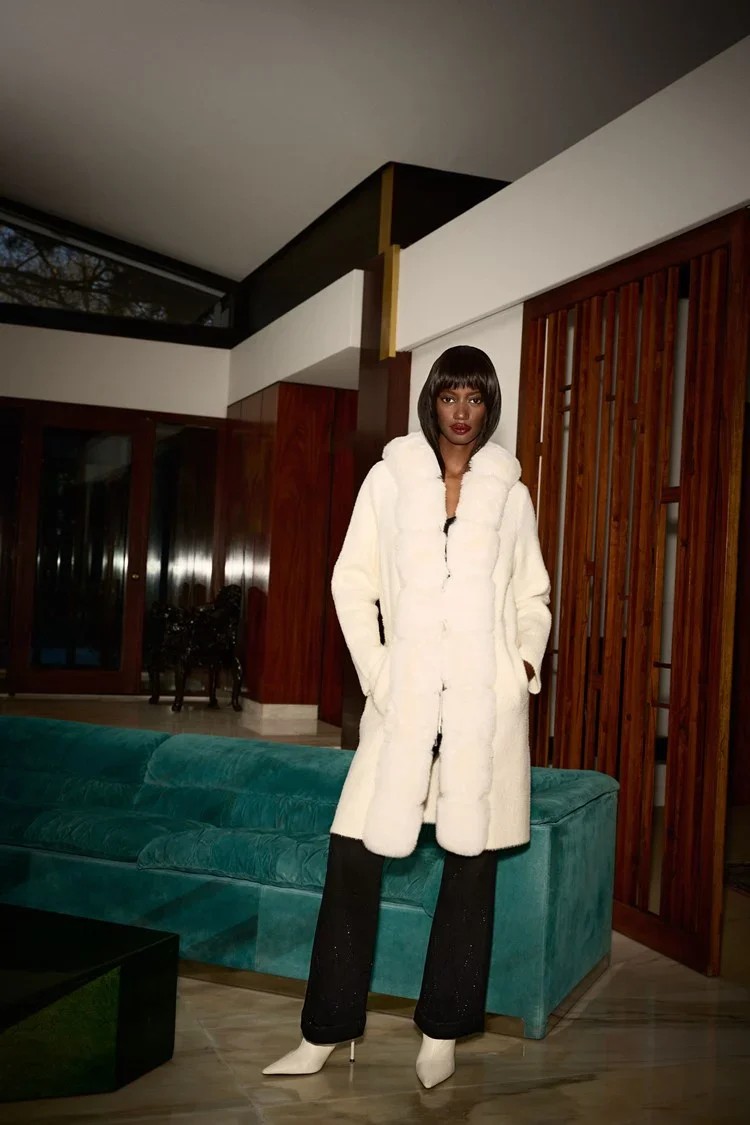 244929 Joseph Ribkoff vanilla coat - Image 6