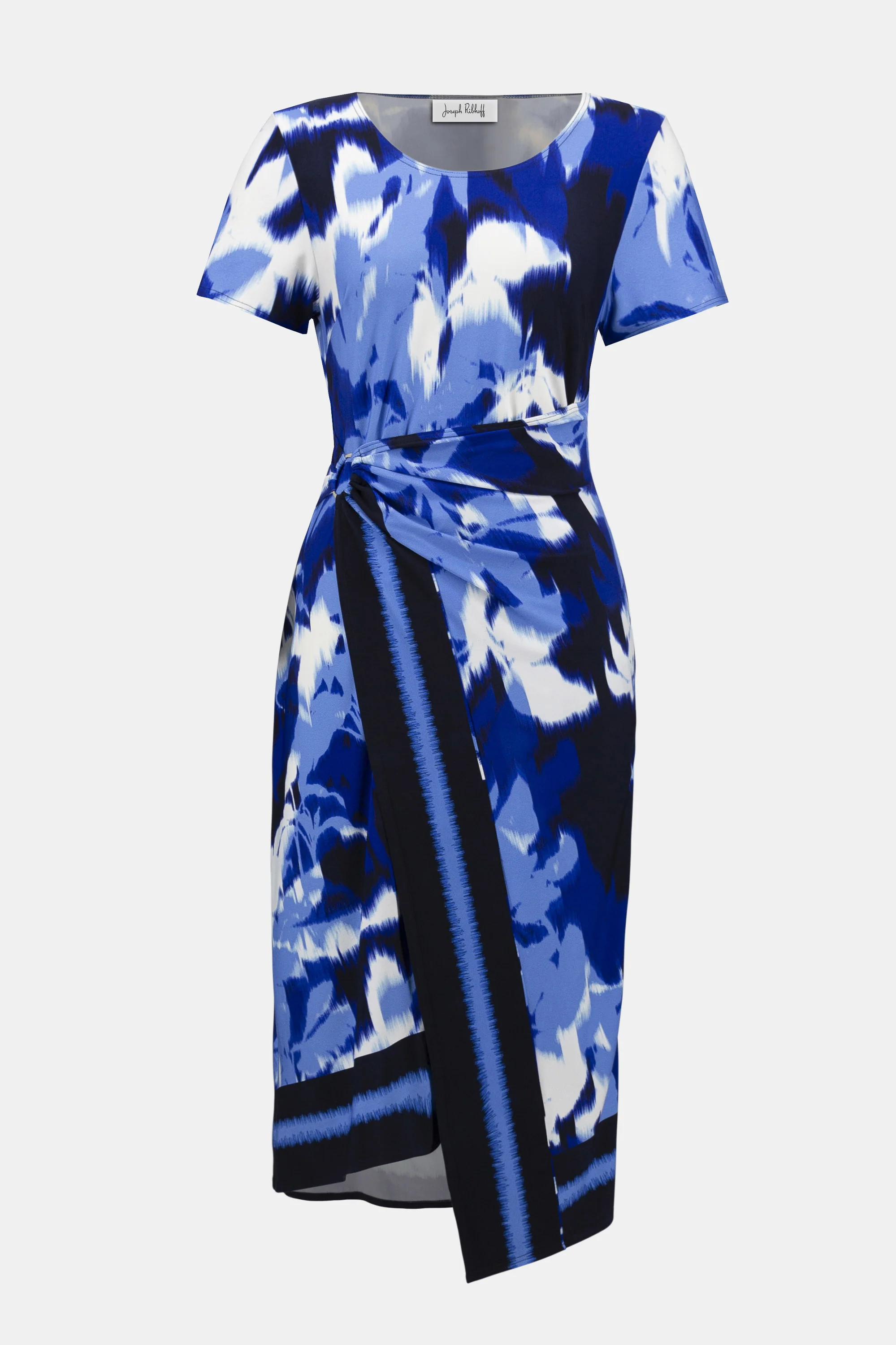 Silky Knit Tropical Print Sheath Dress
252179 - Image 2