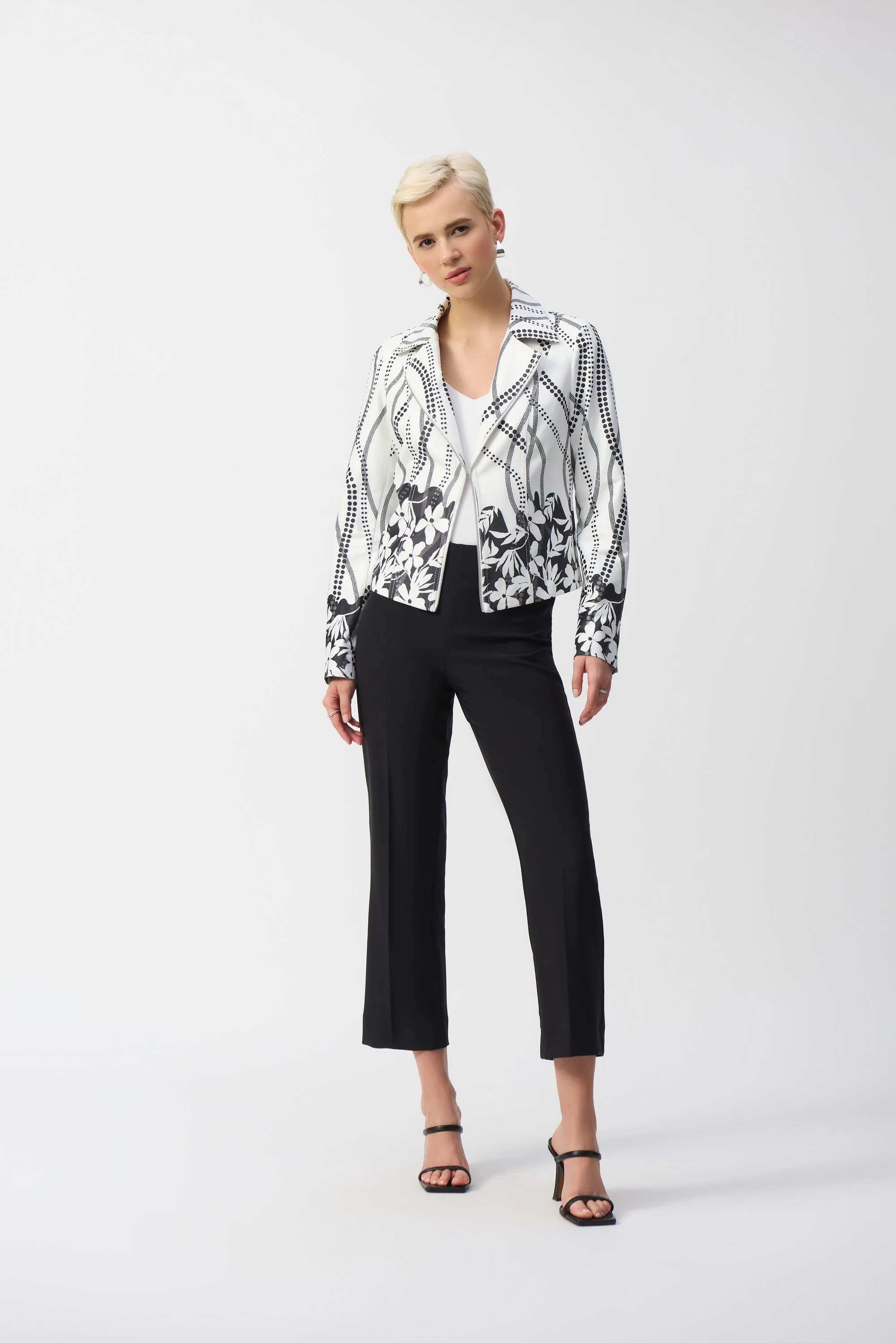 Faux Suede Floral Print Jacket
251910 - Image 3