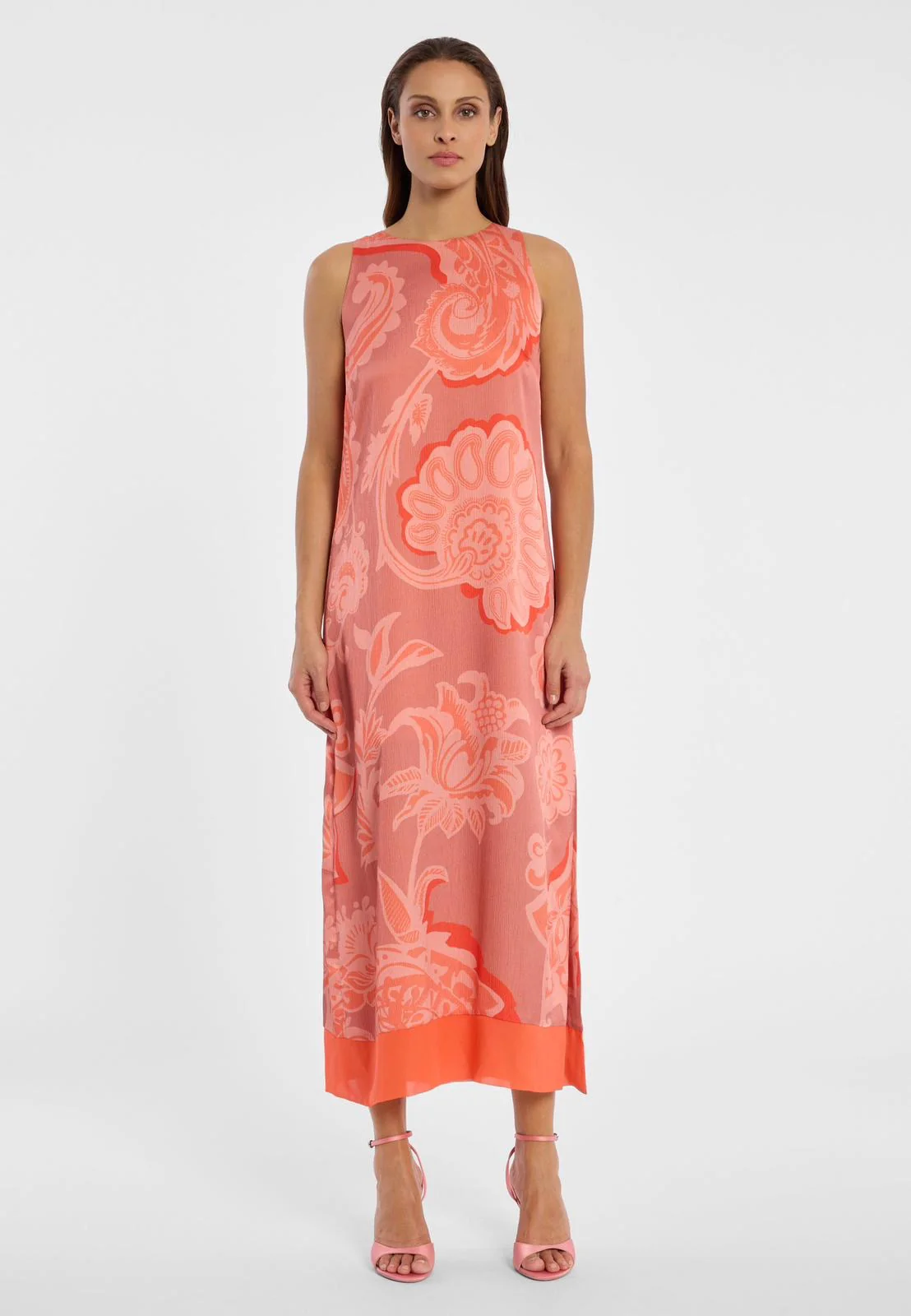 Ana Alcazar 041795-3806 coral dress