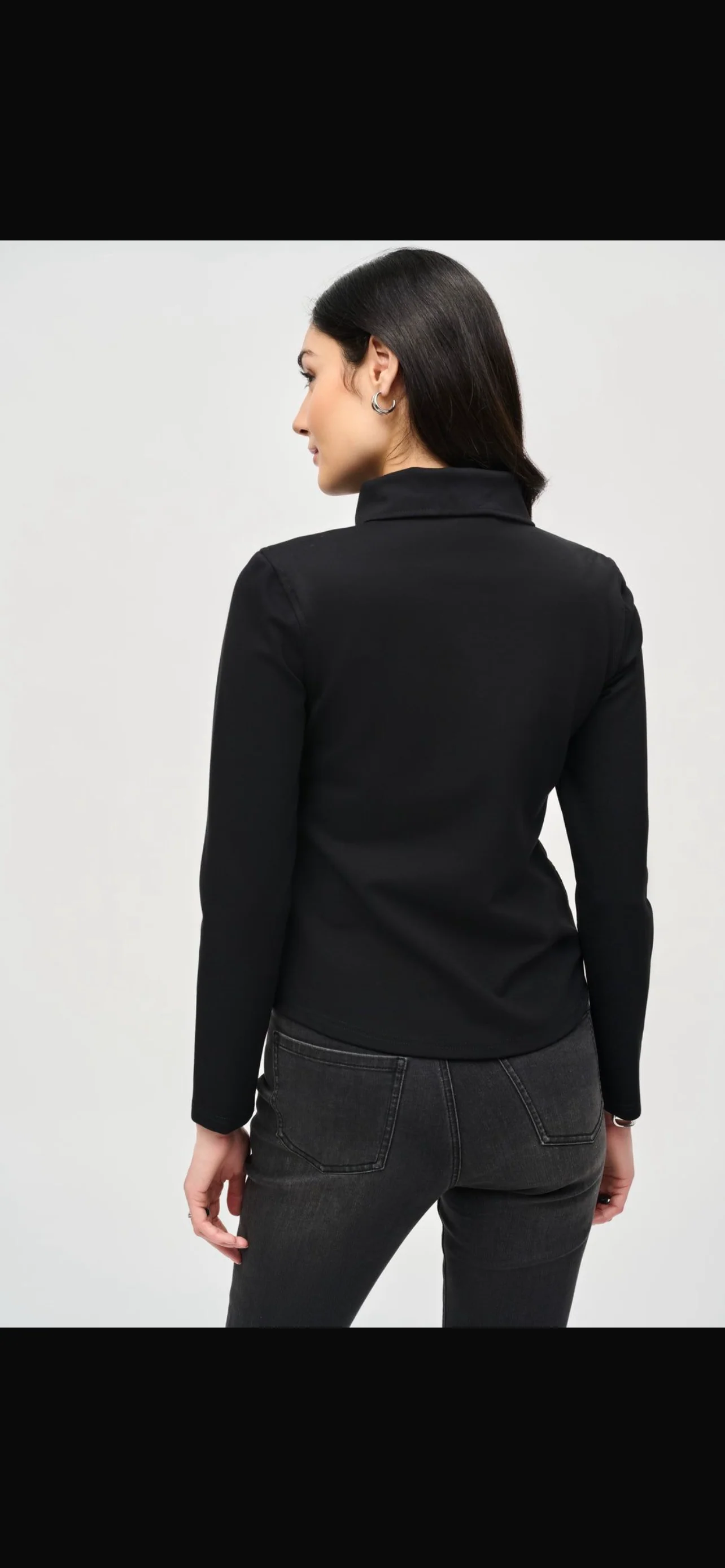 Joseph Ribkoff Black quilted jacket.243213 - Image 4