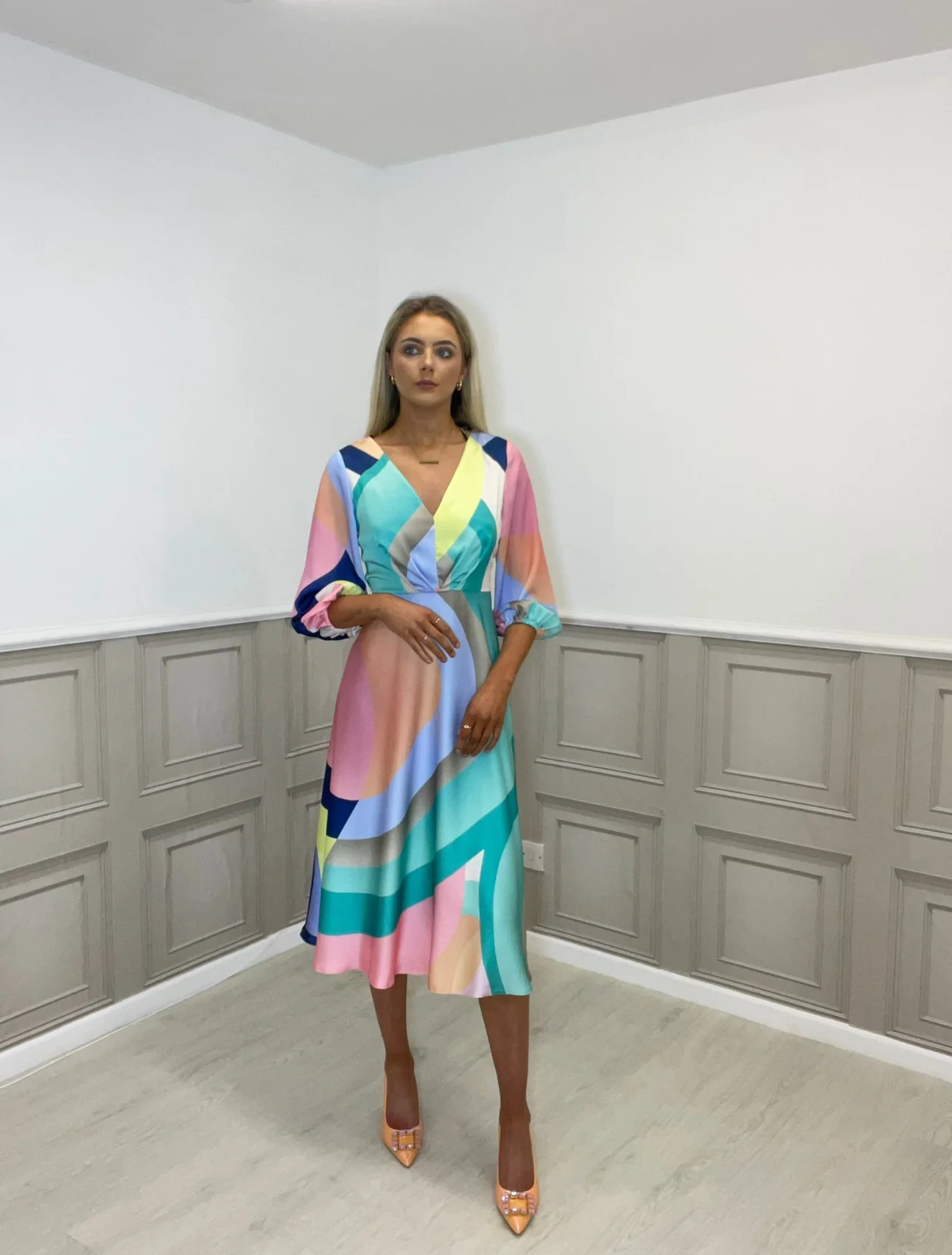 MONCHO HEREDIA AGUA DRESS