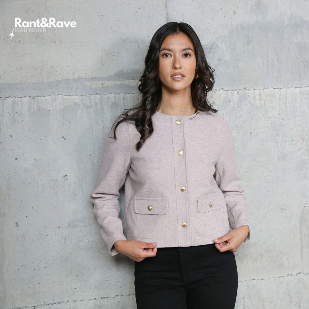 Rant & Rave Eada Jacket Pink.