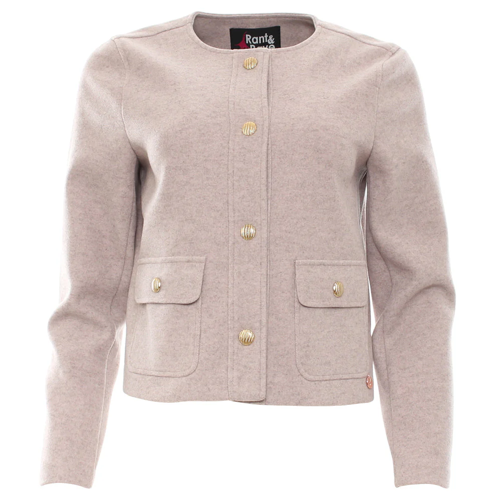 Rant & Rave Eada Jacket Pink. - Image 4