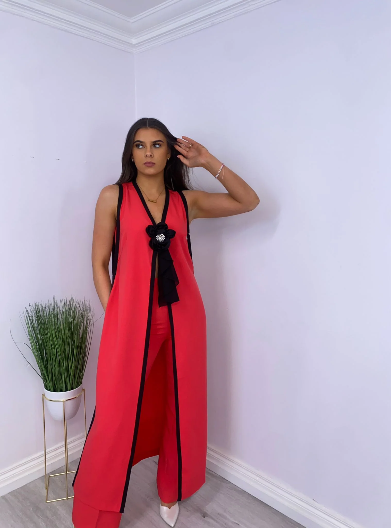 Vivianna coral two piece - Image 2