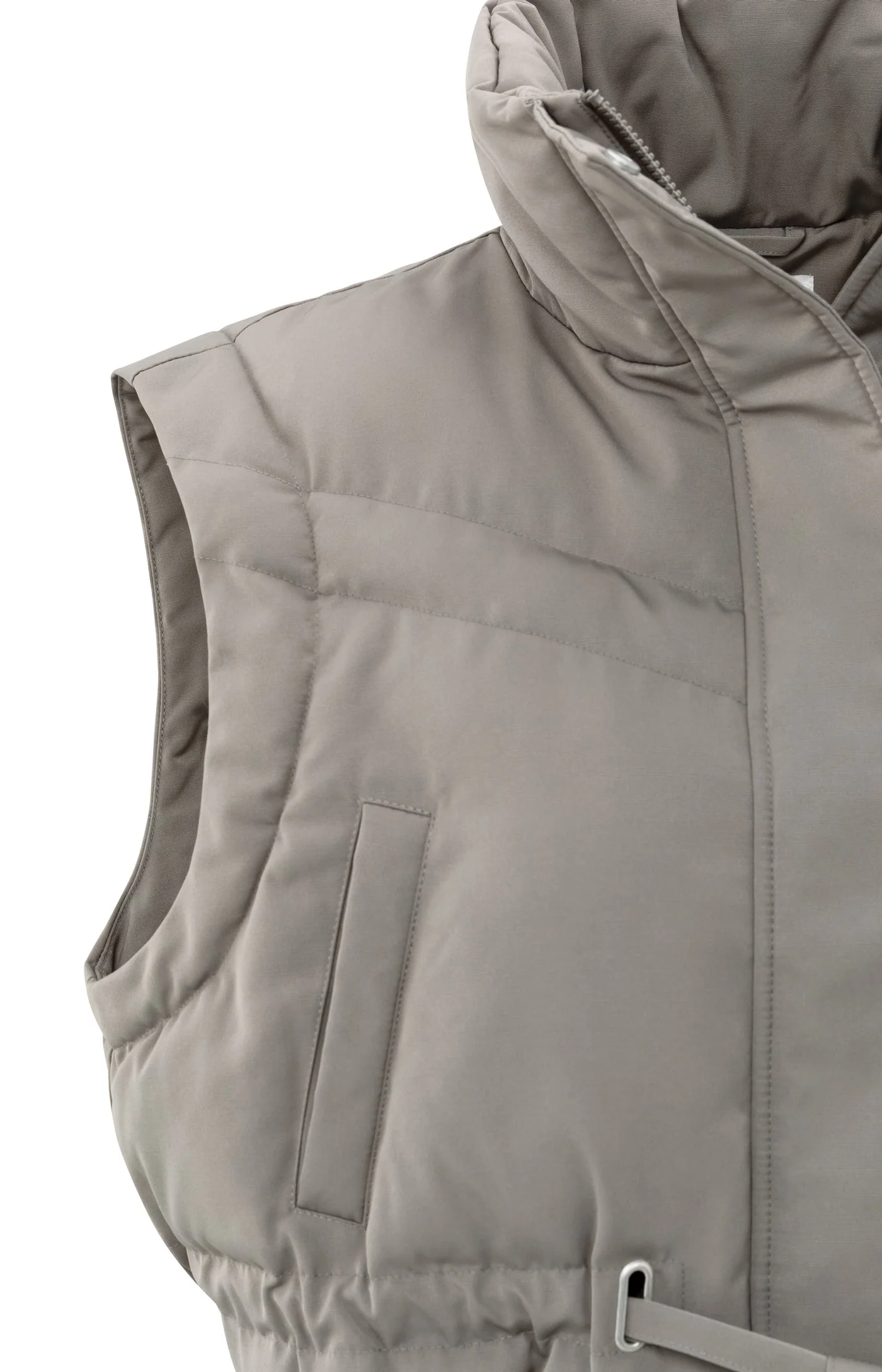 YAYA cropped nylon jacket with zip-off sleeves - Image 12