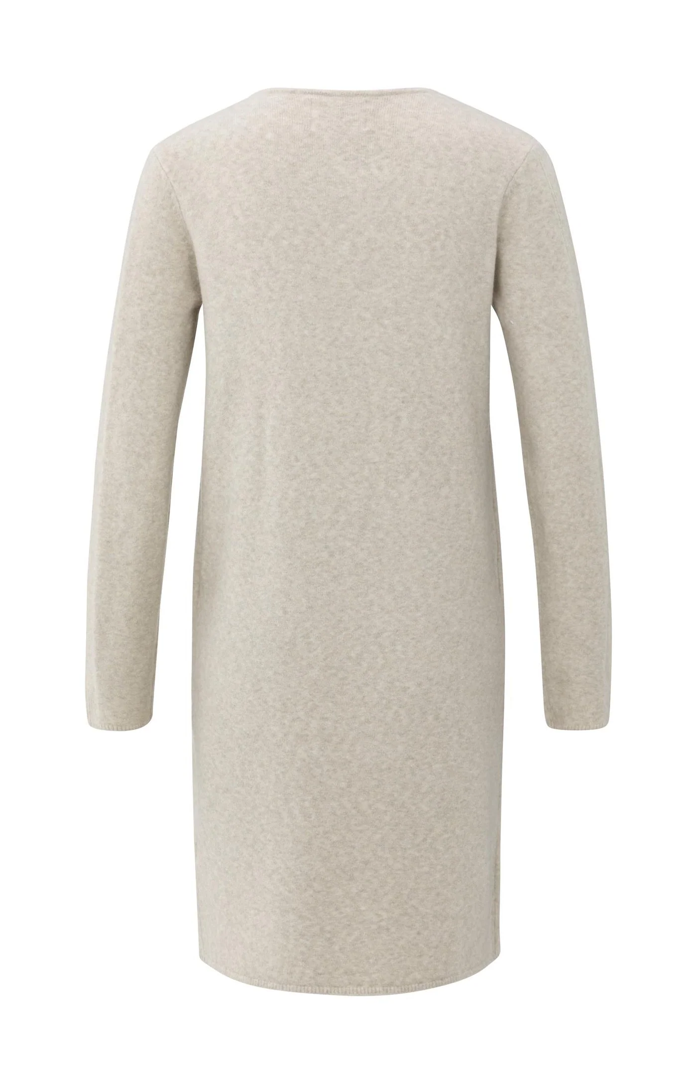 YAYA long cardigan with cable-knit gilet layer - Image 8